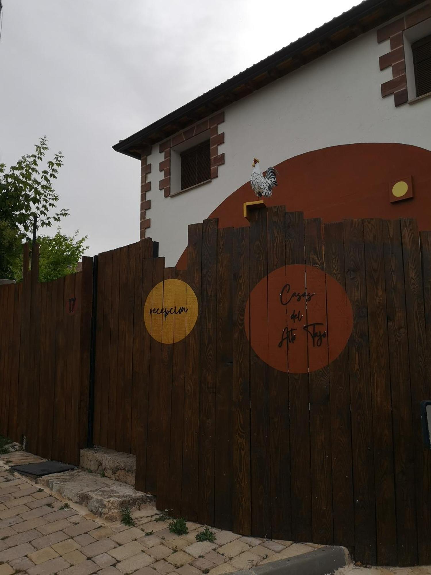 Gasthaus La Casa Blanca Del Alto Tajo Ablanque Exterior foto